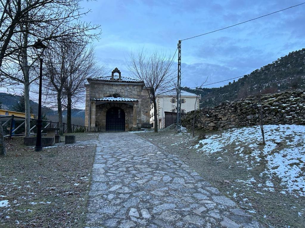 Hostal Rural Alto Tajo Poveda Poveda de la Sierra Bagian luar foto